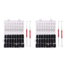 2400 Piezas de Sello de Goma de Butilo Resistente una Altas Temperaturas Junta TóRica de Goma Juego de Sellos Impermeables + Controlador de Sello de