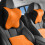 Cuscino da viaggio in memory foam per il supporto del collo in auto. 1