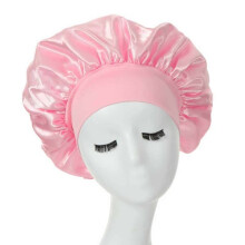 Sleep Cap Satin Pink One Size