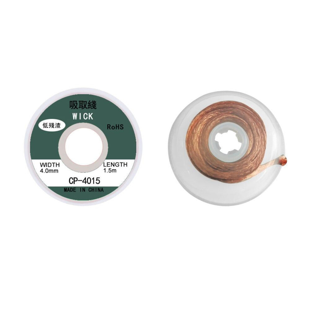 Solder Braid Copper Wire Bronze Low Residue 9178400501302