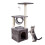 Cat tree scratching post dark grey 90 cm 1
