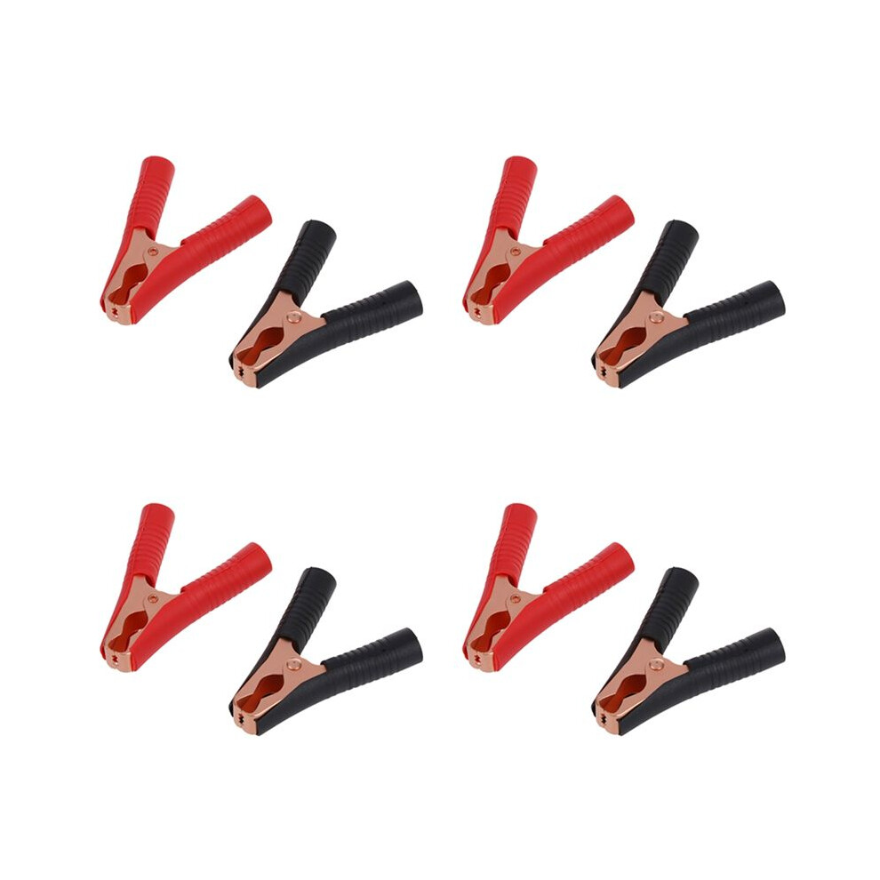 4X Car Alligator Clips Battery Clamps Crocodile Clip 100A Red+Black 4711024337190