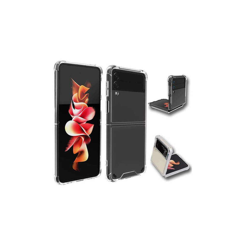 Shockproof Case For Samsung Galaxy Z Flip 4 Transparent 940684273621