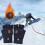 Heated Fingerless Winter Gloves USB Rechargeable 1 Pair 4