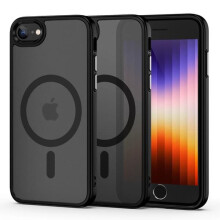 Tech-Protect kompatibel med iPhone7/8/SE (2020/2022) Magsafe mobildeksel – svart