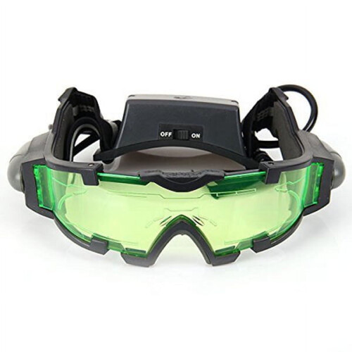 Night Vision Scope with Flip-Out Blue LED