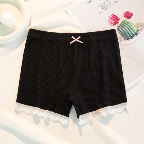 Mädchen-Sommershorts mit Mückenschutz, schwarz, Größe 14 1