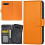 Samsung Galaxy S10 Plus wallet case orange 1