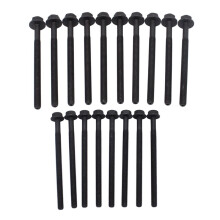 18pcs Engine Cylinder Bolt Kit 1102676 1372302 2.2 Fwd Rwd for Transit MK7 Mk8 Custom Relay 2006