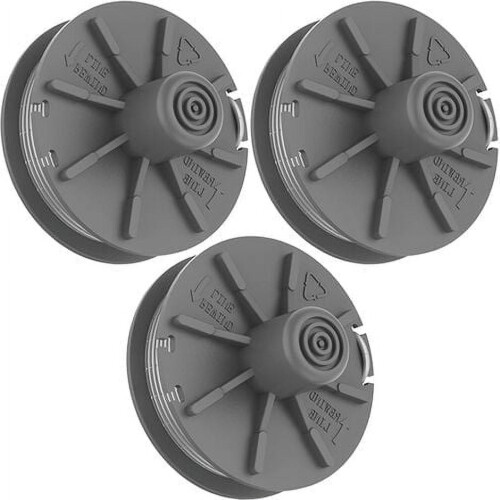 Ensemble de bobines pour coupe-bordures, 3 pièces, cordon de 6 m