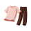 Σετ καλοκαιρινής πιτζάμας για αγόρια, μονόχρωμη, στρογγυλή λαιμόκοψη, κοντό 1
