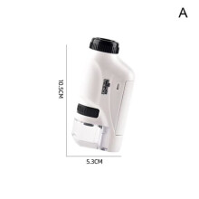 Portable Kids Microscope for Science Education White