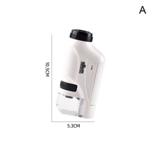 Portable Kids Microscope for Science Education White
