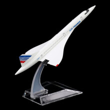 Air France Concorde model airplane white 16 cm