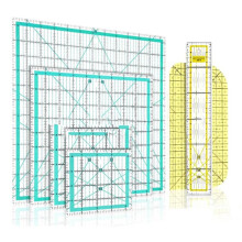 AUQ quilting rulers set acrylic 6 pieces