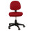 Office swivel chair cover split back wine red 1