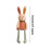 Urso coelho de pelúcia 48 cm 3