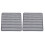 2X Silicone Sink Protector Mats,Dish Drying Mat Counter Protector, for Kitchen Utensils and Dishes(Gray) 1