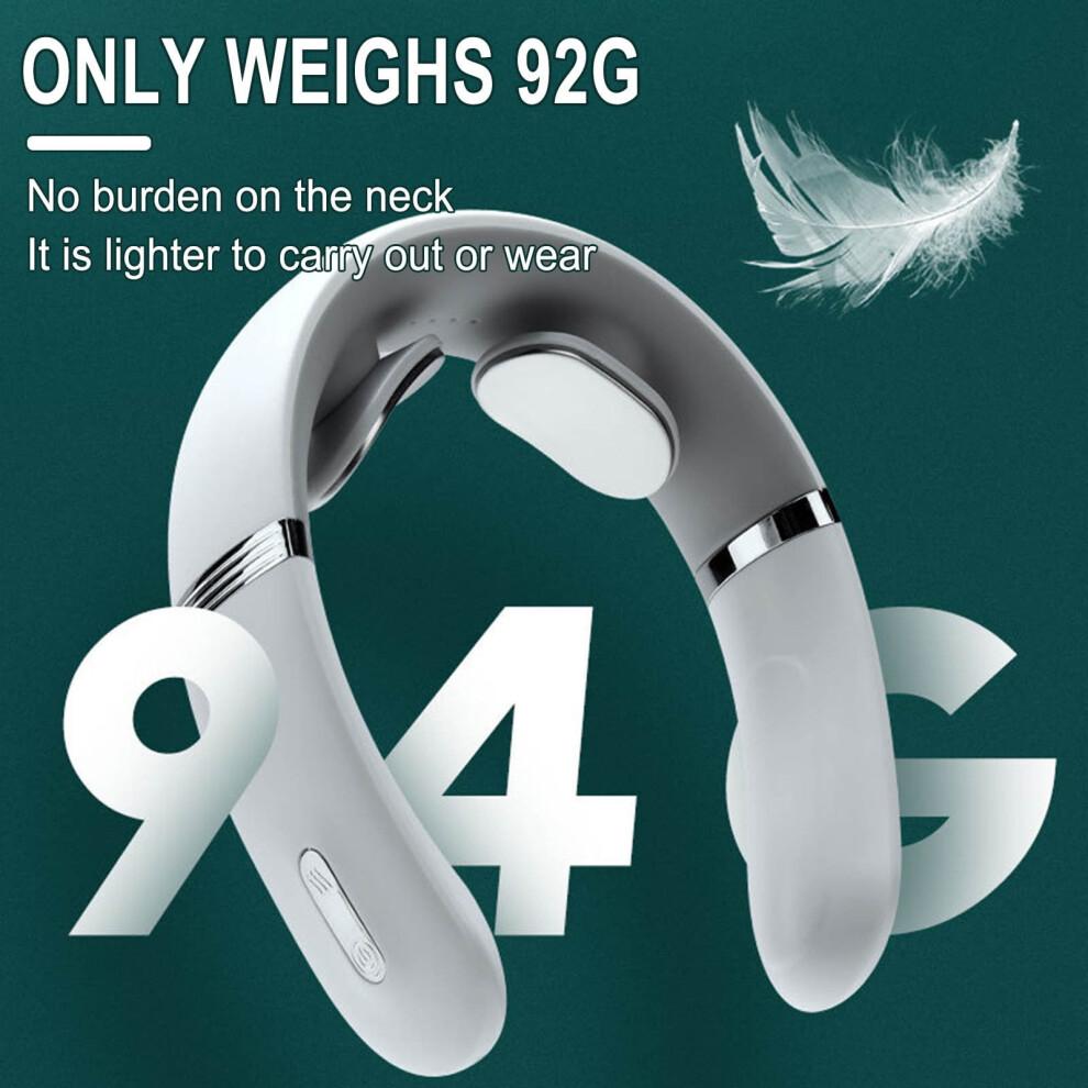 Neck Massager with Heat and Vibration for Pain Relief