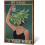 ASPORIC Vintage Καμβάς τοίχου Be Kind To Your Mind, Αισθητική Πράσινη Βοτανική Λουλουδάτη 1