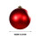 Christmas Tree Pendant Red 15 cm 1 piece 3