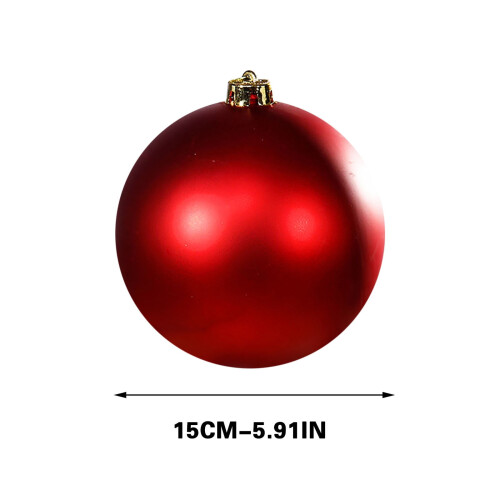 Christmas Tree Pendant Red 15 cm 1 piece 2