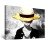 ASPORIC Αφίσα Anime Gear5Luffy HD Εκτύπωση σε καμβά, τοίχος ζωγραφικής για σαλόνι, 1