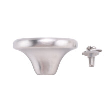 Knop voor braadpan, roestvrijstalen vervangingsknop voor deksel van Le Creuset, Aldi, Lodge - 1 stuk ZC10