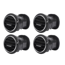 4Pcs New Front Dashboard Air Vent Air Conditioner AC Grille Diffuser Panel 8P0820901 for A3 S3 8P 2004-2013