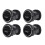 4Pcs New Front Dashboard Air Vent Air Conditioner AC Grille Diffuser Panel 8P0820901 for  A3 S3 8P 2004-2013 1