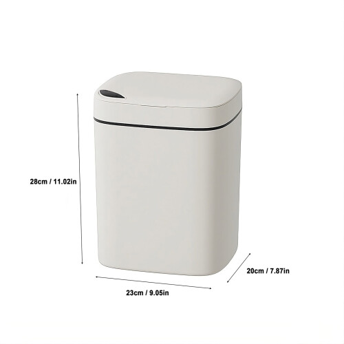 Touchless Bathroom Trash Can 6G Auto Sensor Waterproof 2