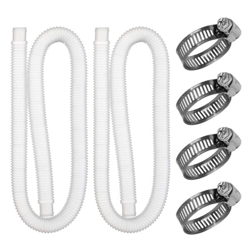 Poolslang 1,25 tums diameter 59 tum lång 2-pack 1