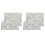 4 Pack Dish Drying Mat Absorbent Drying Mat Machine Washable Dish Drying Mats for Kitchen Counter Large (Grey Vine) 1