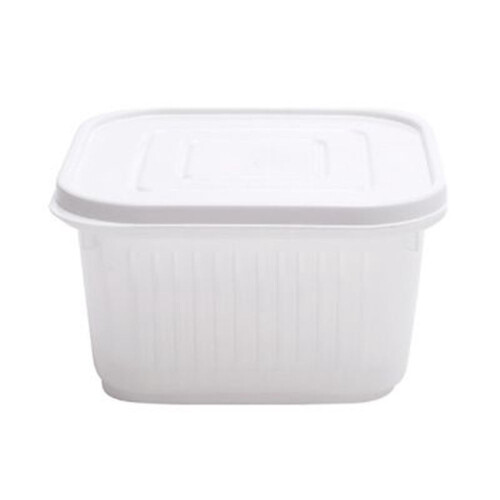 Drain Fresh Box, Κουτί Φρέσκου Διατήρησης Φρέσκου Φρούτων & Λαχανικών για Ψυγείο,