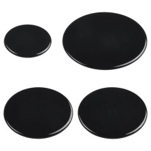 4 tapas para quemadores de gas de cocina de 55 mm, 75 mm y 100 mm para horno, quemadores de gas, tapas de llama, accesorios de cocina planos