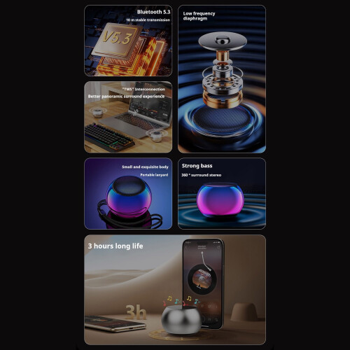 Waterproof Bluetooth Speaker Dual Pairing 1 Unit 1