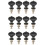 12 Tuning Pegs Pin for Ukulele and Other Various Instruments--Black 1