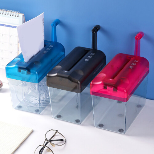 Manual A6 desktop shredder for home and office 2