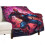 Spiderman blanket flannel plush 60x80 inches 1