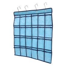 FRCOLOR blue non-woven phone holder with metal hooks