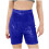 Girls' sequin dance shorts blue size 6-12 1