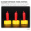 Plastic rubber lamb feeding bottles 12 pcs 6