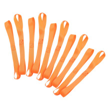 Orange Dual Loop ATV/UTV Straps Heavy Duty 10 Pcs