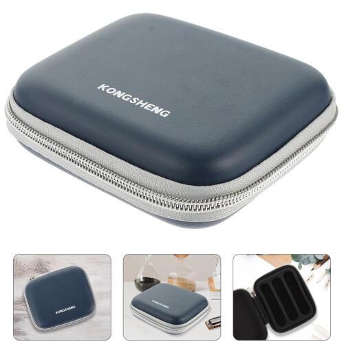 Black EVA Shockproof Harmonica Case for 10-Hole Harmonica