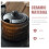 Pot à épices en céramique avec couvercle (1 pièce) 4