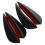 Unbranded front lip spoiler set 4 pcs universal fit 1