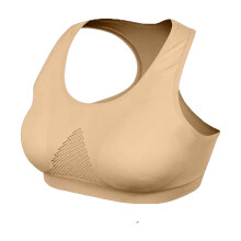 Women's High-Support Seamless Padded Sports Bra
