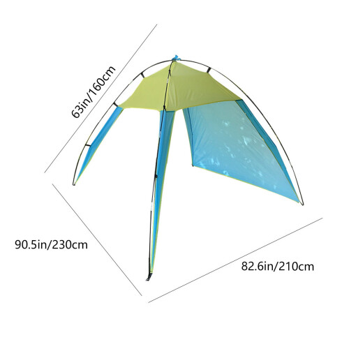 VALSEEL camping tent sun shade 5-8 person 1