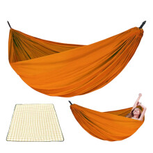 Camp Hammock Double Person Outdoor with Picnic Blanket