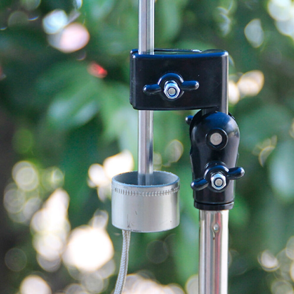 Umbrella Mount Holder Adjustable Clamp for Wheelchairs